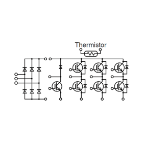 IGBT модуль Fuji Electric  7MBR20VKA060-50