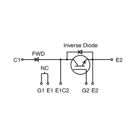 IGBT модуль Fuji Electric  1MBI100U4F-120L-50