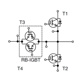 IGBT модуль Fuji Electric  4MBI400VG-060R-50